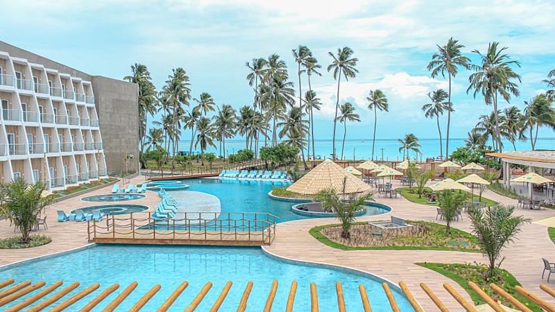 Hospedagens em Resorts e Hoteis de Lazer em Alagoas brisa maragogi 14