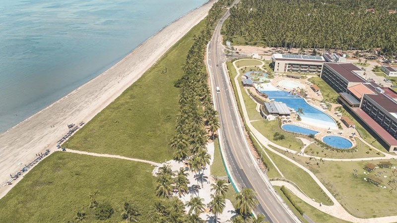 Hospedagens em Resorts e Hoteis de Lazer em Alagoas japaratinga lounge 17